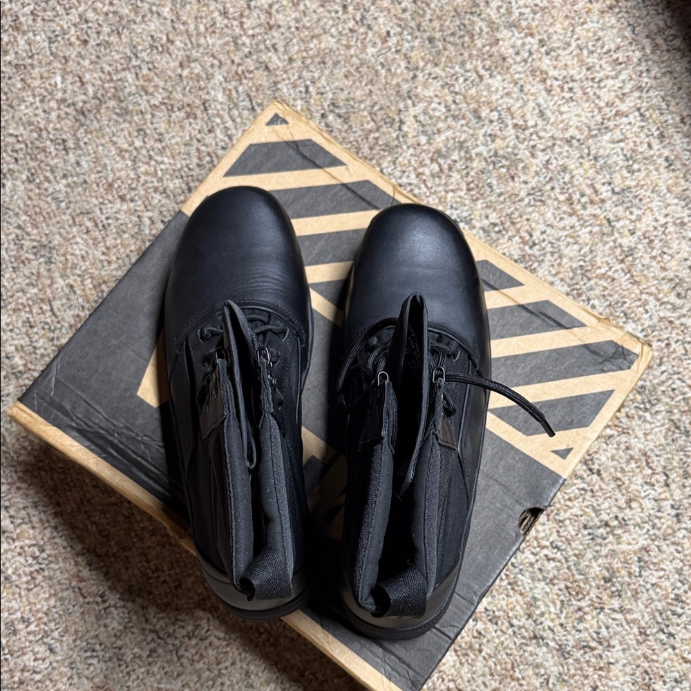 Men's Viktos Black Tactical Lace-Up Boots - Picture 4 of 7